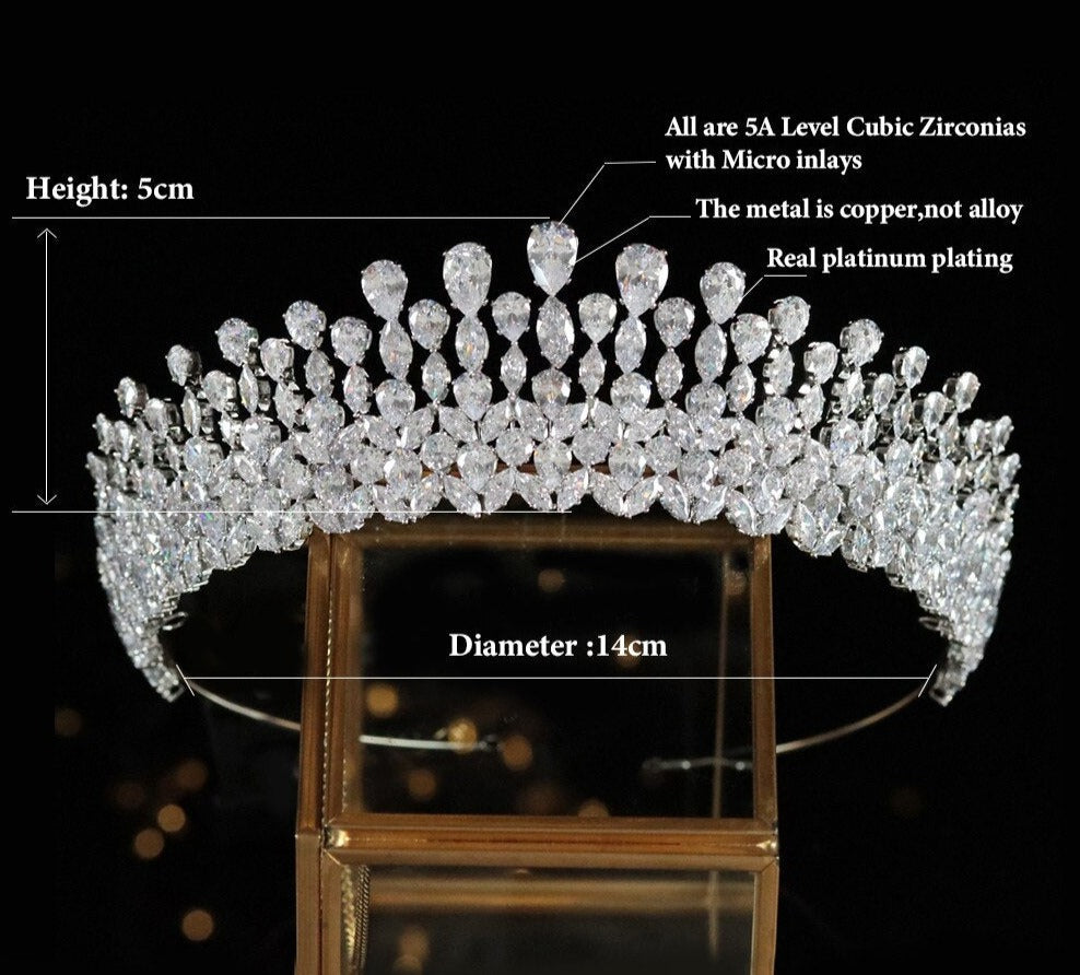 Sovereign Light Crystal Crown