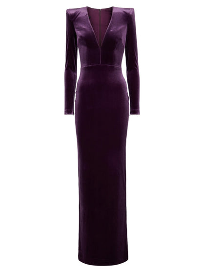 Valarian Velvet Maxi Dress