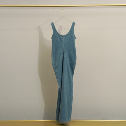 Harmony Denim Maxi Dress