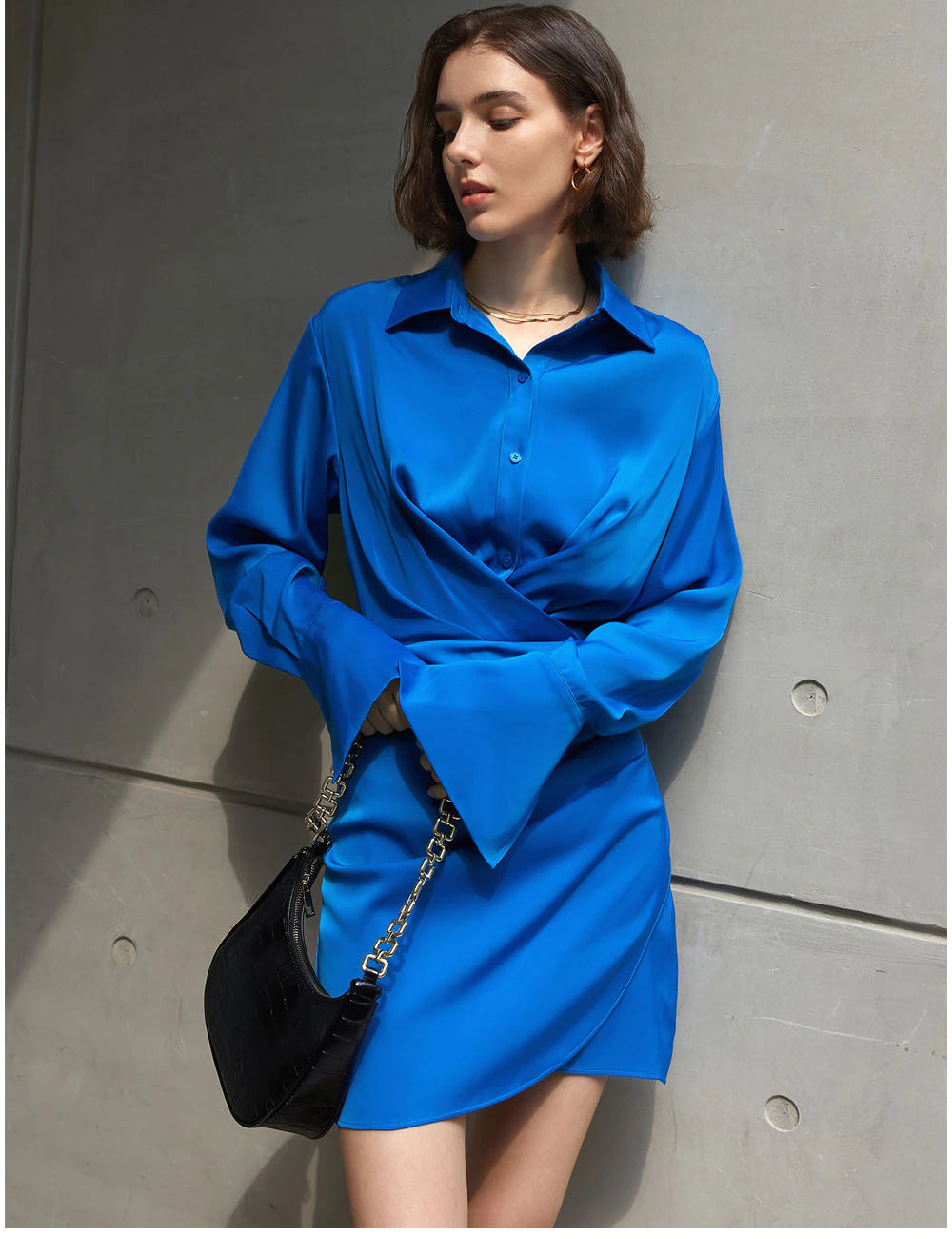 Blue Heaven Shirt Dress