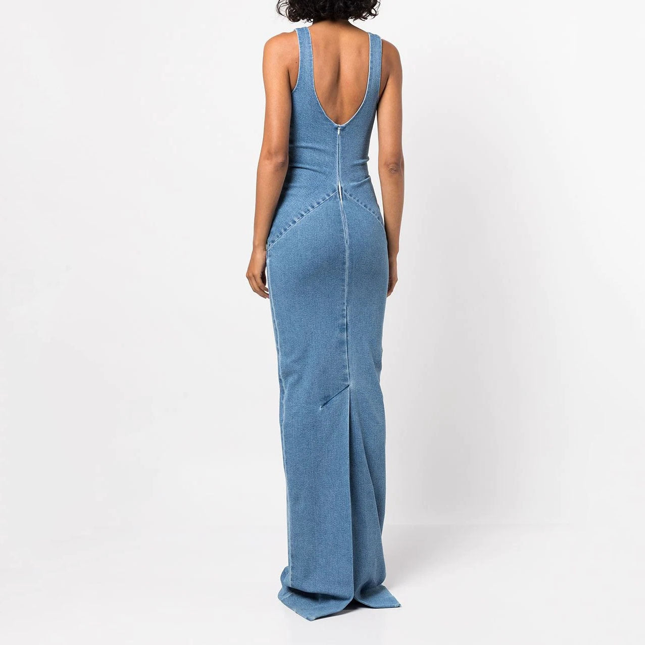 Harmony Denim Maxi Dress