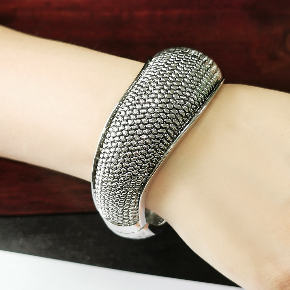 Snake Print Bangle