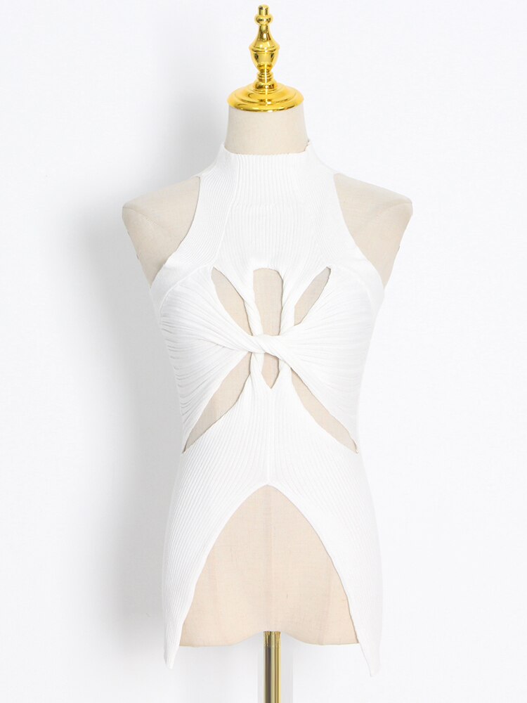 Nefertari Cut Out Tank Top