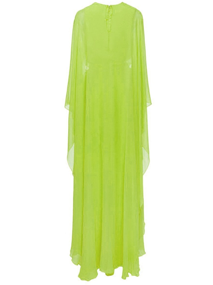 Nyota Ruffled Maxi Dress