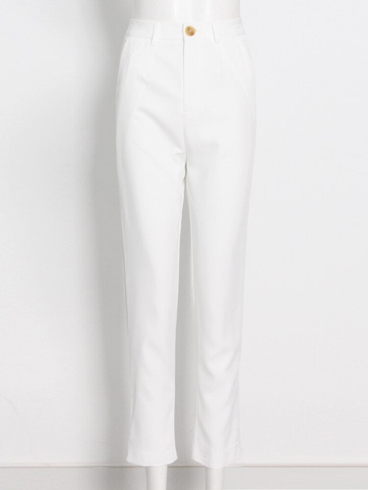 Andromeda White Pant Suit