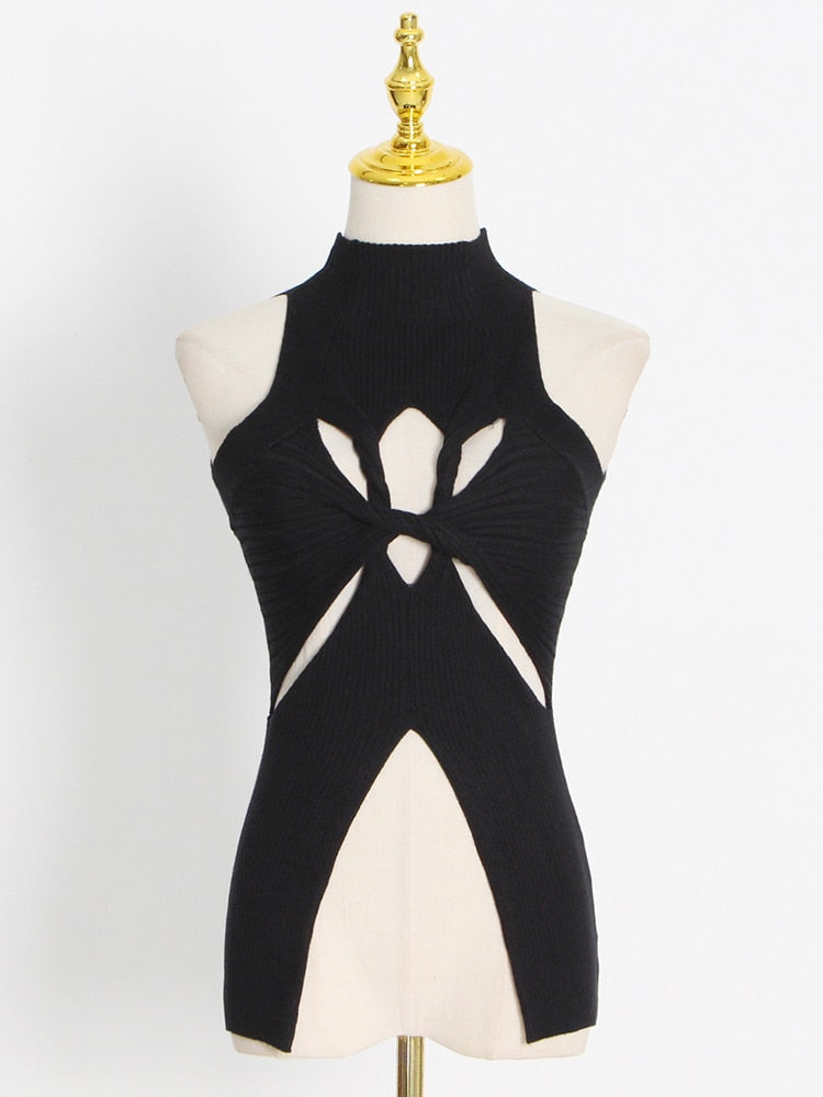 Nefertari Cut Out Tank Top